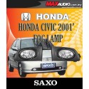 HONDA CIVIC ES 2001 - 2003 SAXO Fog Lamp Spot Light Made in Korea [HD050]