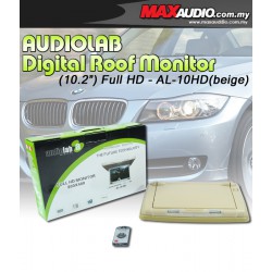AUDIOLAB 10.2" 800 x 480 Full HD Semi Motorized Beige Roof Monitor
