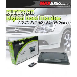 AUDIOLAB 10.2" 800 x 480 Full HD Semi Motorized Grey Roof Monitor