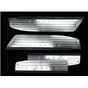 NISSAN ELGRAND E51 2002 - 2010 Stainless Steel LED Door Side Sill Step Scruff Plate