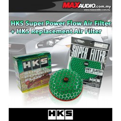 HKS 3" SPF Reloaded Open Pod Air Filter + HKS Replacement Sponge Taiwan