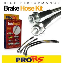 Hyundai Sonata NF 2.4L (5th Gen) 2004 - 2010 PRO-RS Front & Rear Stainless Steel Braided Brake Hose