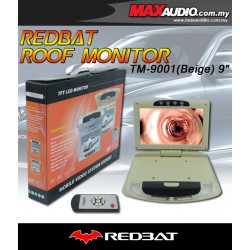 REDBAT 9" World Slimest Full HD 800x480px Roof Monitor [TM-9001 Beige]