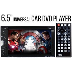 SKY AUDIO 6.5" Full HD Double Din DVD VCD MP3 CD USB SD Bluetooth TV Player [J-6219]
