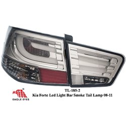 KIA FORTE 2008 - 2015 EAGLE EYES F-Style Smoke LED Light Bar Tail Lamp [TL-185-2]