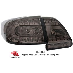TOYOTA COROLLA ALTIS E150 2011 - 2013 EAGLE EYES Full Smoke LED Tail Lamp [TL-189-1]