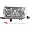 TOYOTA LAND CRUISER FJ82 1990 - 1994 EAGLE EYES Chrome CCFE LED Head Lamp + Corner Lamp [HL-040]