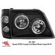 TOYOTA PRADO FJ90 1990 - 2002 EAGLE EYES BLACK CCFL LED Head Lamp + Corner Lamp [HL-065]
