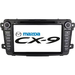 MAZDA CX-9 2006 - 2015: DLAA 8" Full HD Double Din GPS DVD CD USB SD BLUETOOTH TV Player FREE Rear Camera + TV Antenna