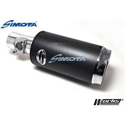 TOYOTA VIOS 1.5 2003 - 2006 SIMOTA Carbon Fiber Air Charger Filter Intake System [CF650-03]