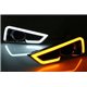 HONDA CITY GM6 2014 - 2016 3 in 1 A-Concept Light Bar LED Day Time Running Light DRL + Signal + Auto On Fog Lamp Cover
