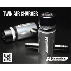 WORKS ENGINEERING Twin Ball Bearing Air Charger Universal for All N/A and Turbo [W-T-AIRCHARGER]