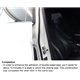 SCHEME SILENCE 4.3 Meter Air Tight Slim Rubber Seal Stripe Sound & Wind Poof for Car Doors Made In Korea