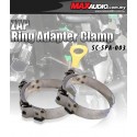 [2 Pcs] ZAP 1.5" - 4" Stainless Steel Racing Ring Adapter Hose Clamp