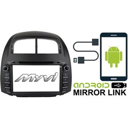 PERODUA MYVI 2005 - 2010 DLAA 8" Android Mirror Link Double Din DVD MP3 CD USB SD BT TV Player Free Camera & TV Antenna
