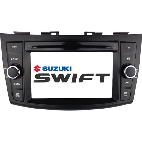 SUZUKI SWIFT 2013 - 2017 DLAA 8" Full HD Double Din GPS DVD CD USB SD BLUETOOTH TV Player FREE Rear Camera + TV Antenna