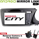 HONDA CITY GM6 2014 - 2017 DLAA 9" Double Din GPS DVD VCD MP3 CD USB SD BLUETOOTH TV Player Free Canon Rear Camera & TV Antenna