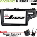 HONDA JAZZ, FIT GK 2014 - 2017 9" DVD MP3 CD USB SD BLUETOOTH TV Player with GPS Navigation Free Canon Rear Camera & TV Antenna