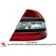 MERCEDES BENZ W220 S-Class 1999 - 2005 EAGLE EYES Red/ Smoke Double LED Crystal Tail Lamp [TL-025-BENZ]