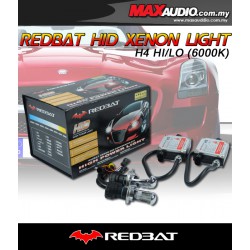 REDBAT JAPAN 4350K/ 6000K H4 HI-LOW BI-Xenon Magnectic HID Kit