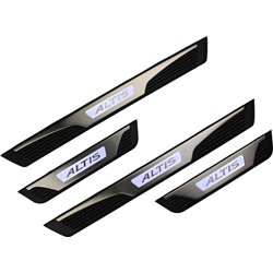 TOYOTA ALTIS 2014 - 2017 OEM Plug & Play Stainless Steel LED Door Side Sill Step Made In Taiwan