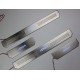PERODUA AXIA OEM Fully Stainless Steel Blue LED Door Side Sill Garnish Scruff Step Plate