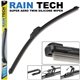 RAIN-TECH Aerodynamic Silicone Wiper Blade Made in Taiwan [1 Pair]