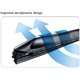 SKY Multifunctional Universal Aerodynamic Hybrid Silicone Wiper Blade Korea Quality [1 Pair]