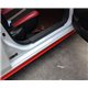 SAMURAI Rubber Skirt 3M 2.5 Meter Universal Car Bumper Protector Strip Lips Diffuser [Black/ Red/ Blue/ Carbon Fiber]