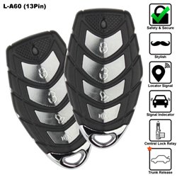 SKY 13 Pin 4-Button Multi Function Car Alarm System Made in Korea [L-A60-13PIN]