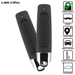 SKY 13 Pin 4-Button Multi Function Car Alarm System Made in Korea [L-A66-13PIN]