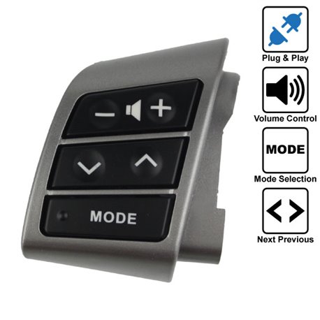 PERODUA ALZA 2009 - 2013 Multimedia Steering Control [AU-ALZA/IR]