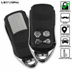 OEM 10 Pin 4-Button Multi Function Car Alarm System [L-B17]