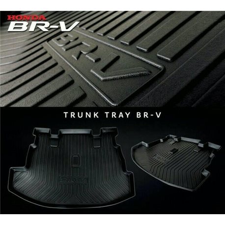 HONDA BRV (Large) ORIGINAL ABS Rubber Anti Non Slip Rear Trunk Boot Cargo Tray