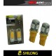 SHILONG T10 Super Bright 1W Yellow 5 LED Bulb (Headlamp, Signal, Carplate)