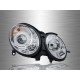 MERCEDES BENZ W211 E-CLASS 2002 - 2007 LED DRL Projector Head Lamp Light [HL-045-BENZ]