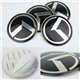 ORIGINAL KIA FORTE Sedan/ Koup, OPTIMA K5 2011 - 2014 7 Pcs 3D K-Logo Emblem Badge Made in Korea (Black Chrome / Red Chrome)