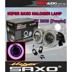 SAXO 3" Purple CCFL Glass Project Fog Lamp with Ballast Made in Korea