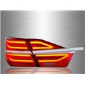 TOYOTA CAMRY XV50 Hybrid Facelift 2015 - 2017 Red Clear LED Light Bar Tail Lamp [TL-283]