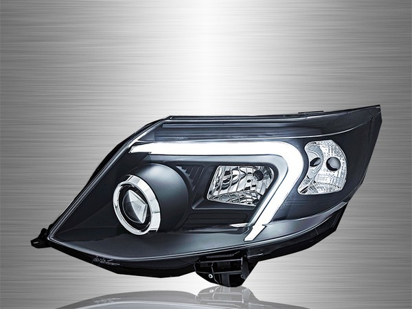 Buy TOYOTA FORTUNER Facelift 2011 2014 LED Light Bar Projector Head Lamp HL 198