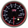 Autogauge 60mm Super White LED Angel Ring (Black Face) Exhaust Temp Meter [652]