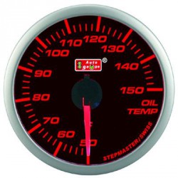 AUTOGAUGE 60mm Super Amber and White Oil Temp Meter[303]