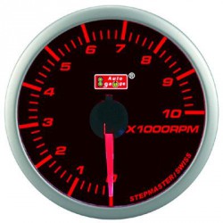 AUTOGAUGE Autogauge 60mm Super Amber and White RPM Tachometer [304]