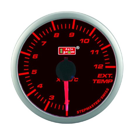AUTOGAUGE 60mm Super Amber and White Exhaust Temp Meter [301]