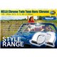 ORIGINAL HELLA Speacial Edition Chrome Twin Tone 12V Style Range Car Vehicle Horn Set