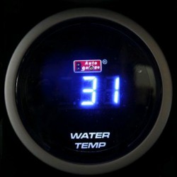 AUTOGAUGE 52mm Digital Blue LED Water Temp Meter [623]