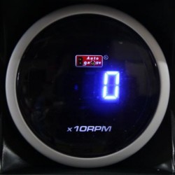AUTOGAUGE 52mm Digital Blue LED RPM Tachometer [627]