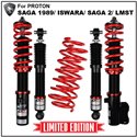 *Limited Edition* PROTON ISWARA, SAGA 1989, SAGA 2, SAGA LMST D2 JAPAN Front & Rear Adjustable Absorber Coil Over