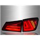 LEXUS IS250 IS350 2005 - 2012 Clear Red LED Light Bar Tail Lamp [TL-132-1]