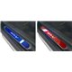 HONDA BRV Colored Red/ Blue DIY Plug and Play OEM Stainless Steel Door Side Sill Step Plate Garnish Made In Taiwan